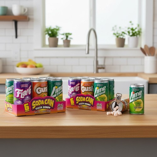 Mini soda can fizzy - 18,